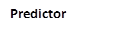 Predictor